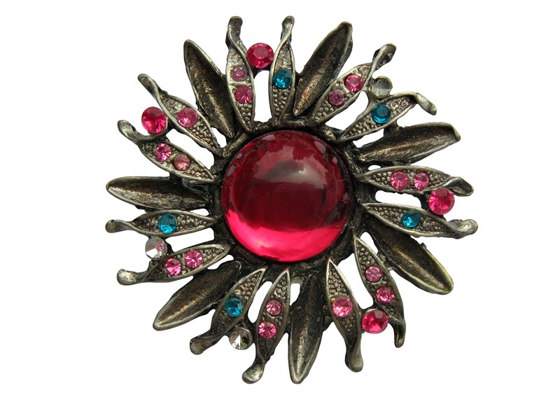 Metal para broche